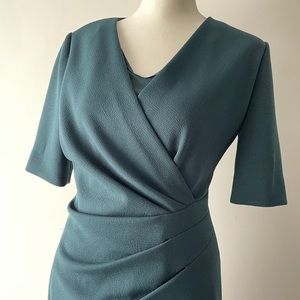 Tahari Deep Forest green Dress 0